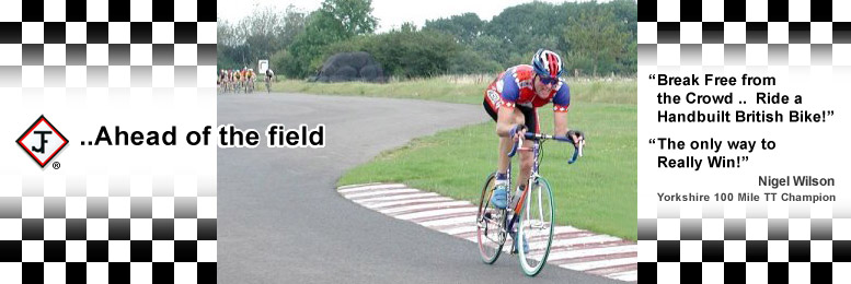 Ahead of the field for hand built cycle frames and wheels, bicycle spares and accessories